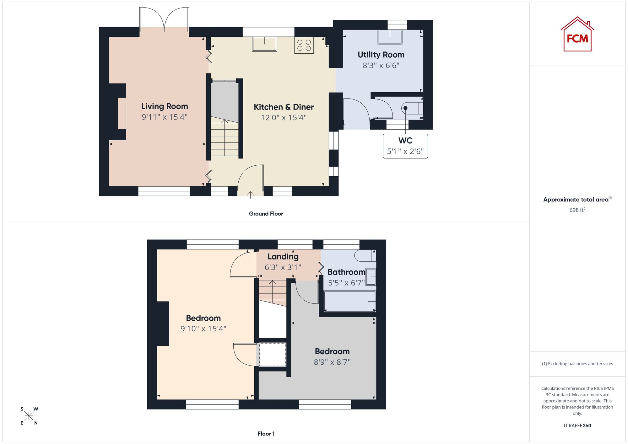 81 Ghyll Bank, Cockermouth floorplan