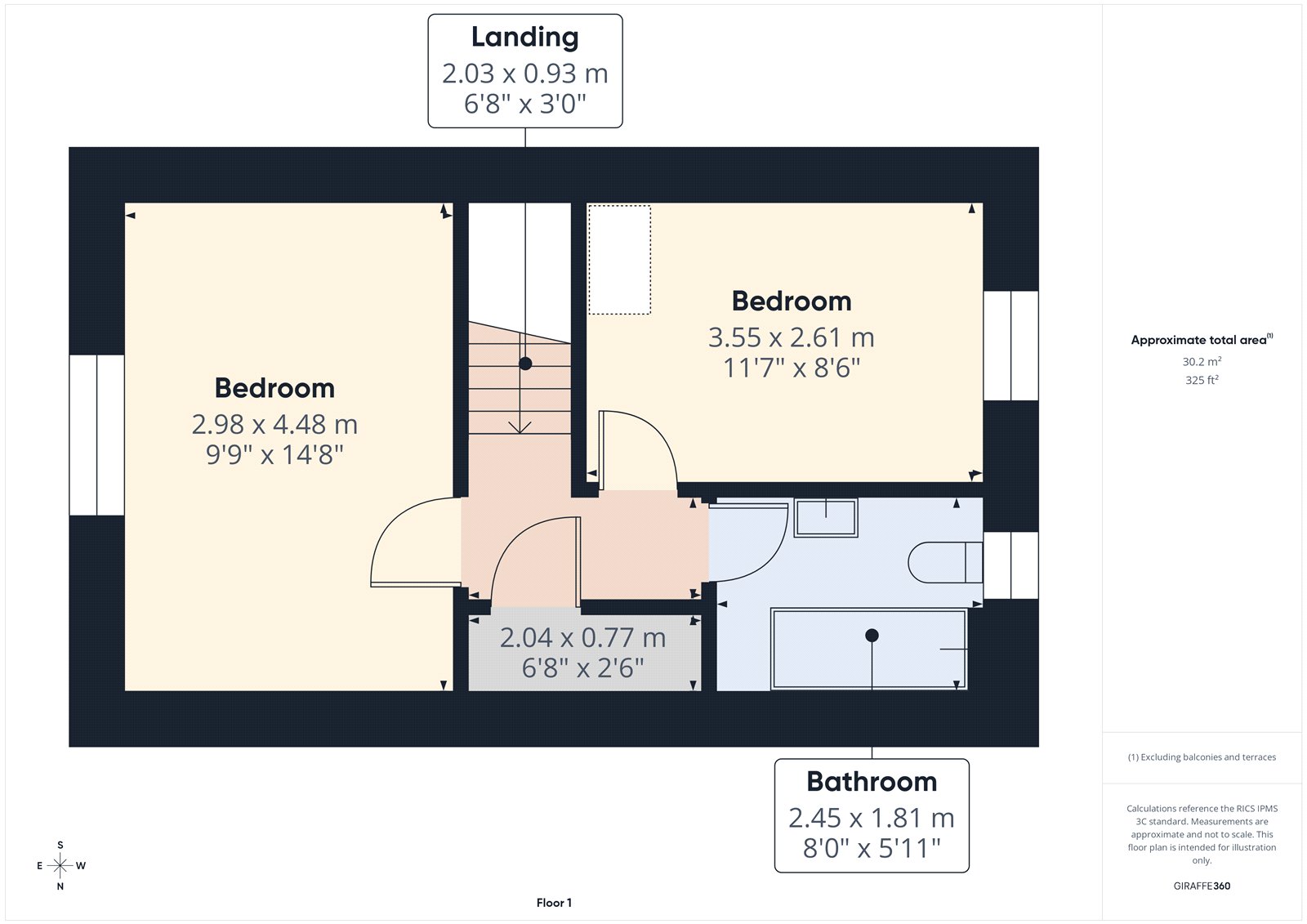 3, Hamwood Close, Weston-Super-Mare floorplan