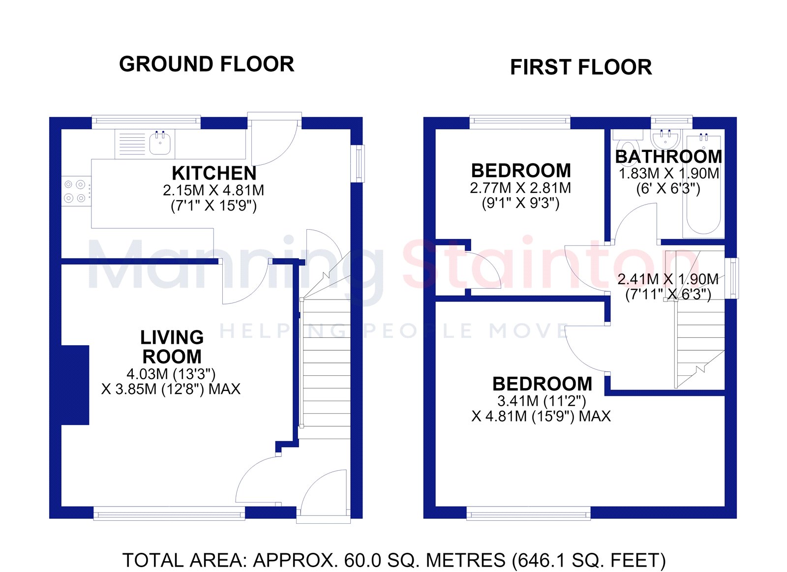 5, Troydale Grove, West Yorkshire floorplan