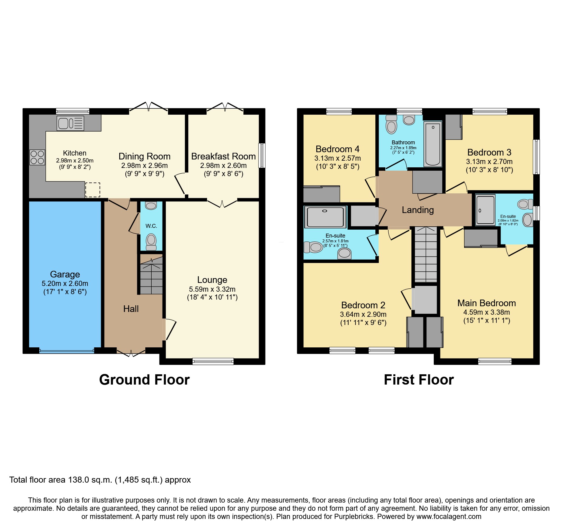 7, Hawthorn Drive, Glossop floorplan