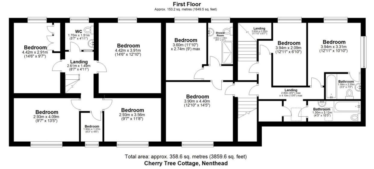 Cherry Tree Cottage Alston, Cherry Tree Cottage Alston, Nenthead floorplan