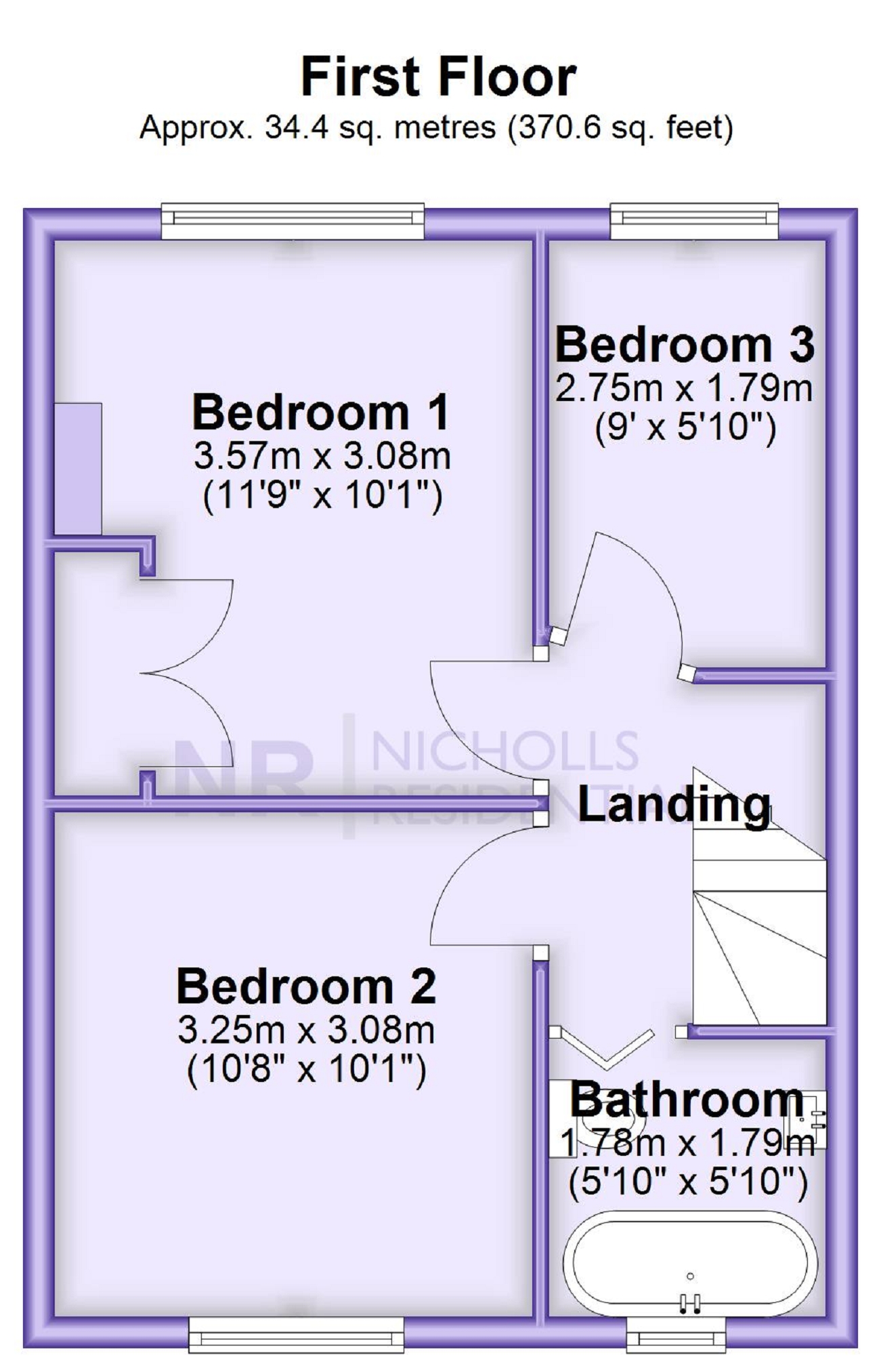 4, Hartfield Road, Chessington floorplan