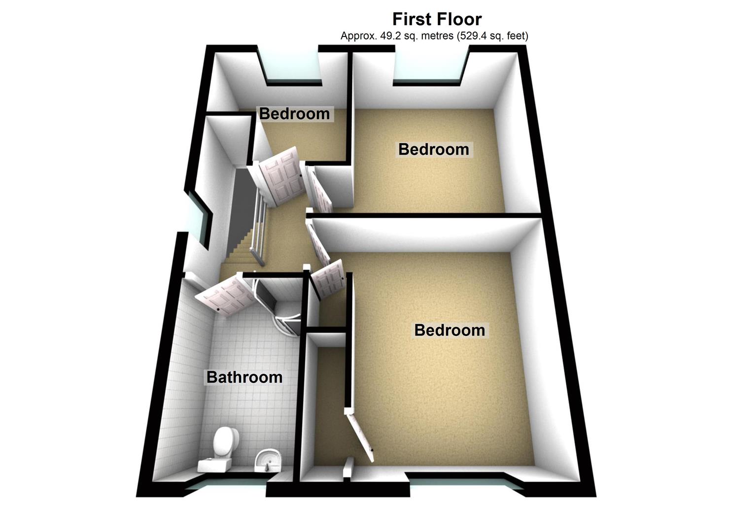 42, Quarry Hill, Farndon floorplan