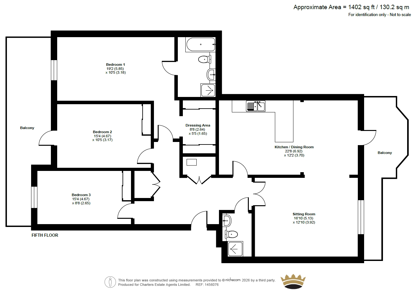 22 The Eardley,, Marine Parade, West Sussex floorplan