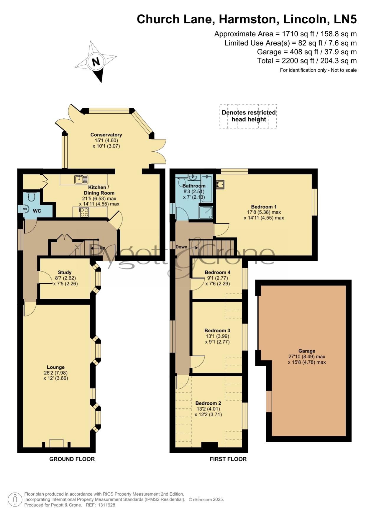Honeysuckle Cottage, Church Lane, Lincoln floorplan