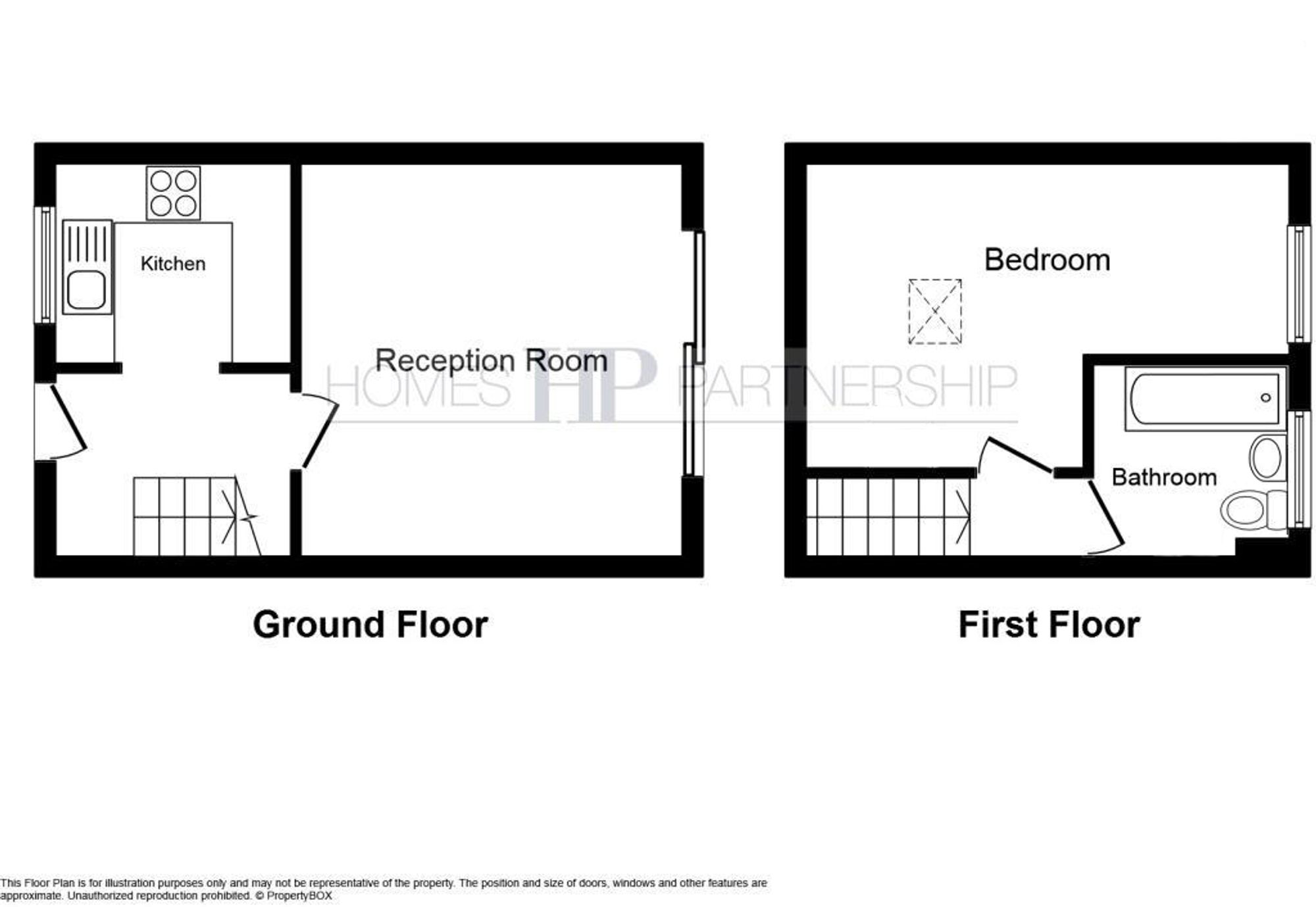2 Osney Close, Crawley floorplan