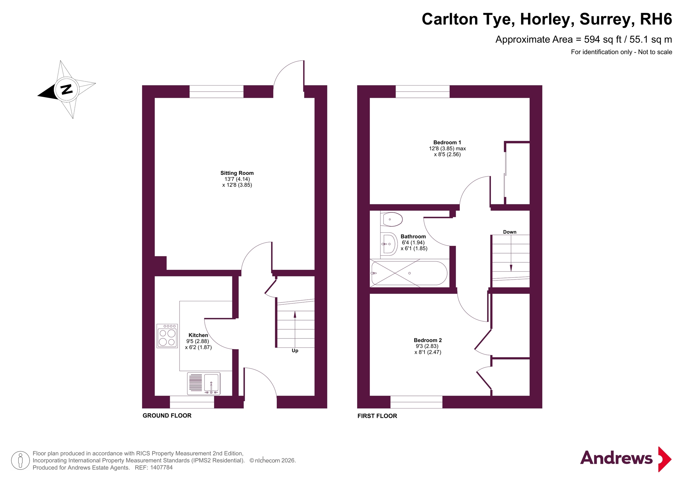 40, Carlton Tye, Surrey floorplan