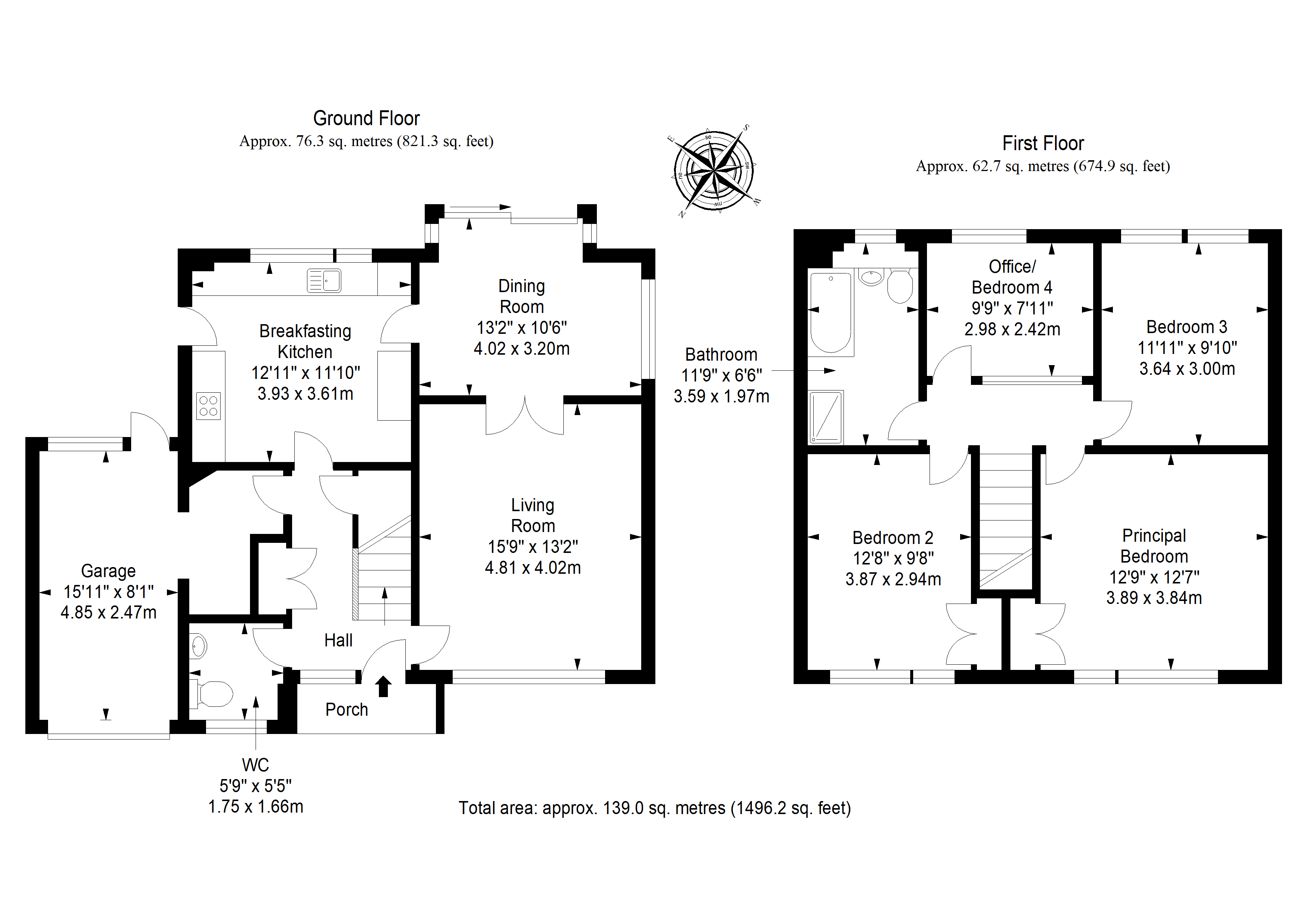 8, Park Lane, Haddington floorplan