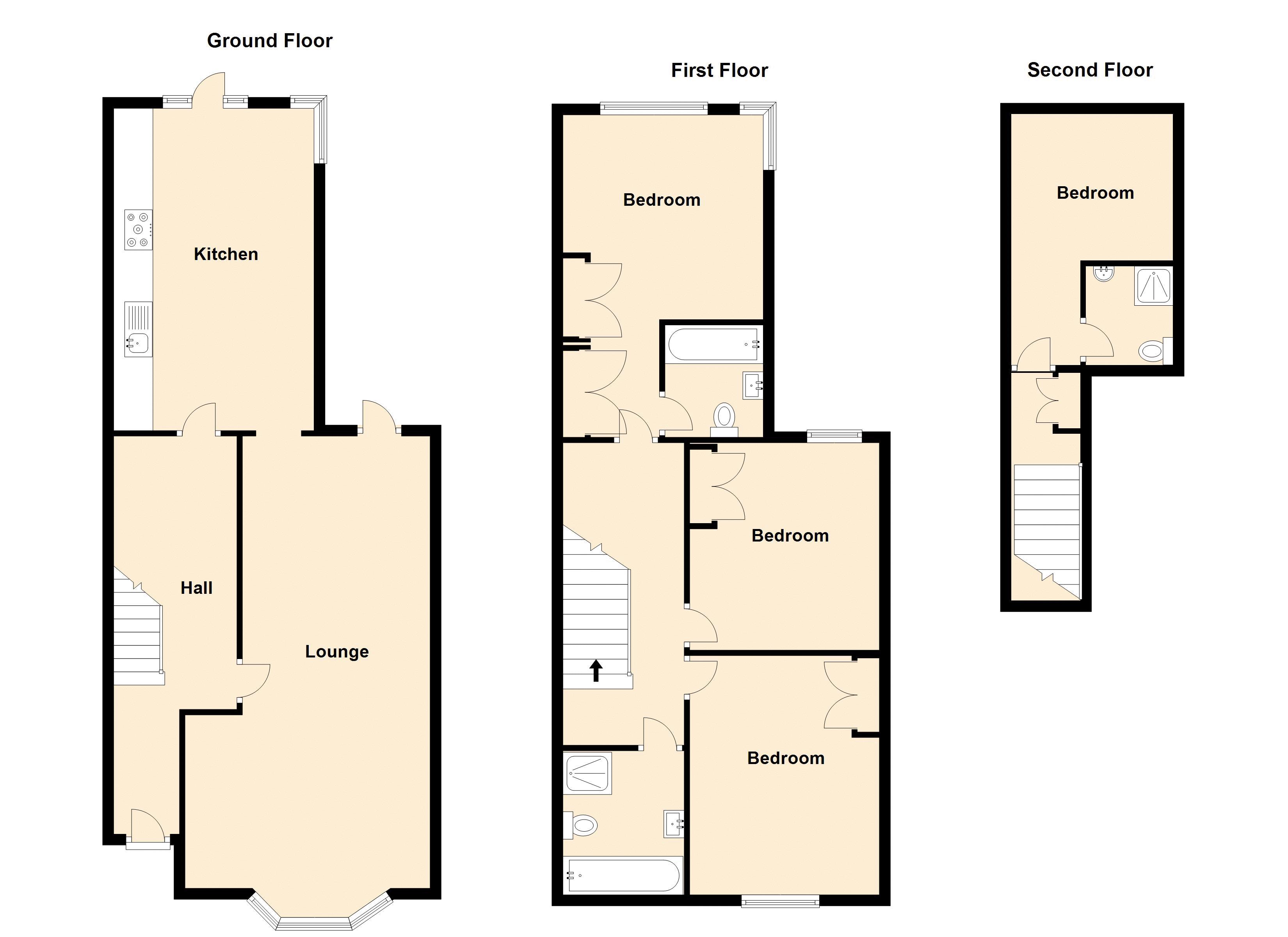 4 Bedrooms  to rent in Warwick Road, New Barnet, Barnet EN5