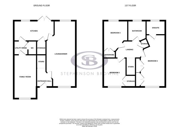 6, Baker Close, Crewe floorplan
