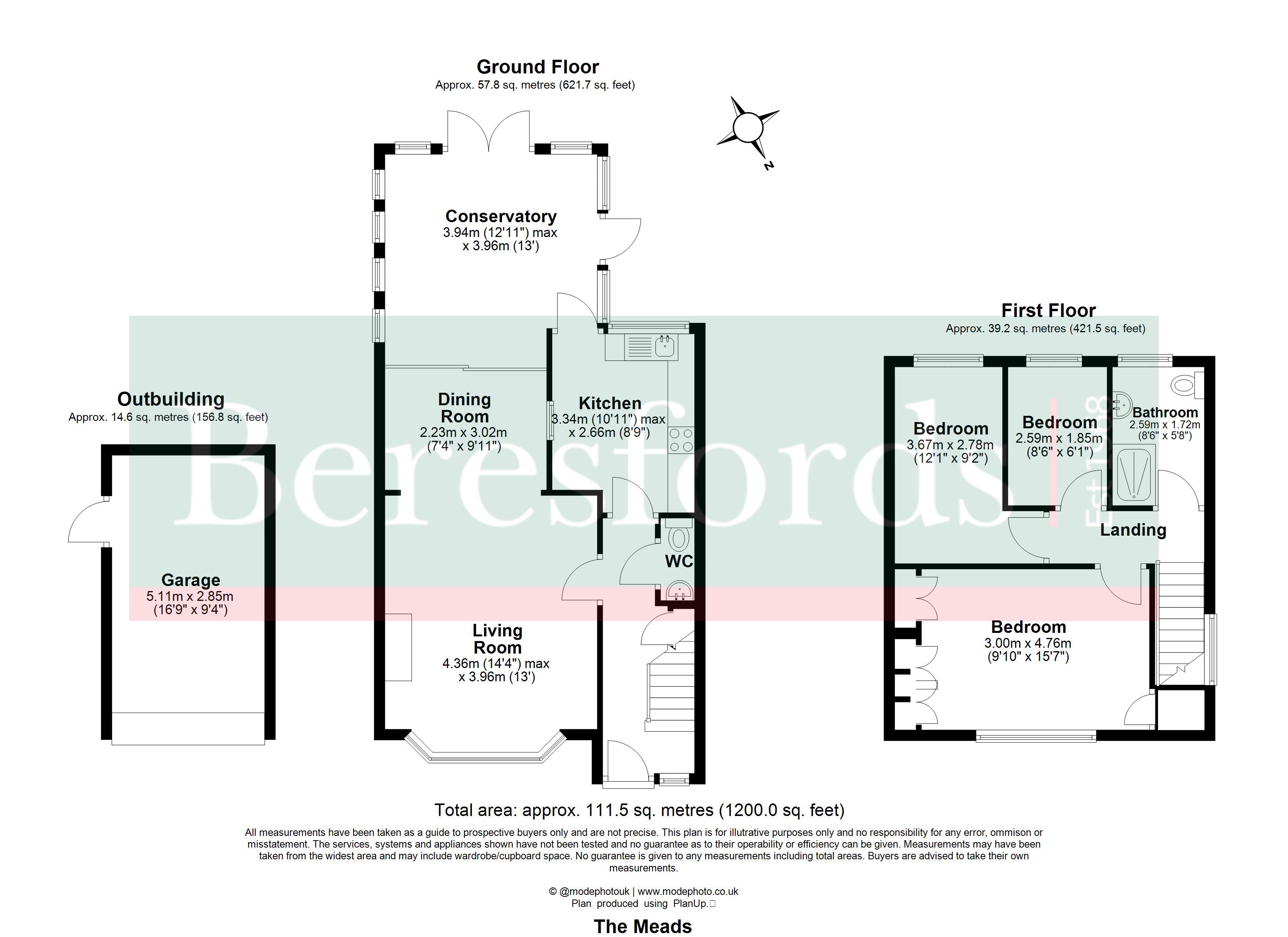 10, The Meads, Essex floorplan