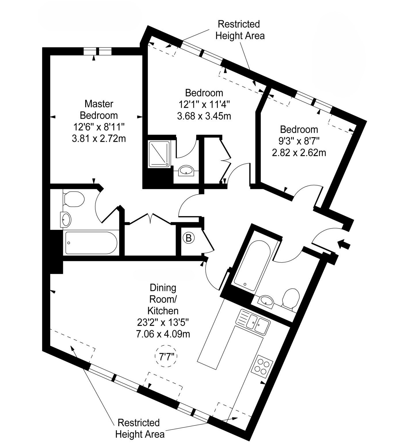 6 Swan Street, London floorplan