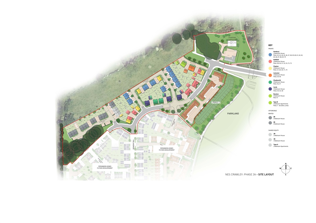 New home, 2 bed flat for sale in "Horn House" at Wood, Crawley