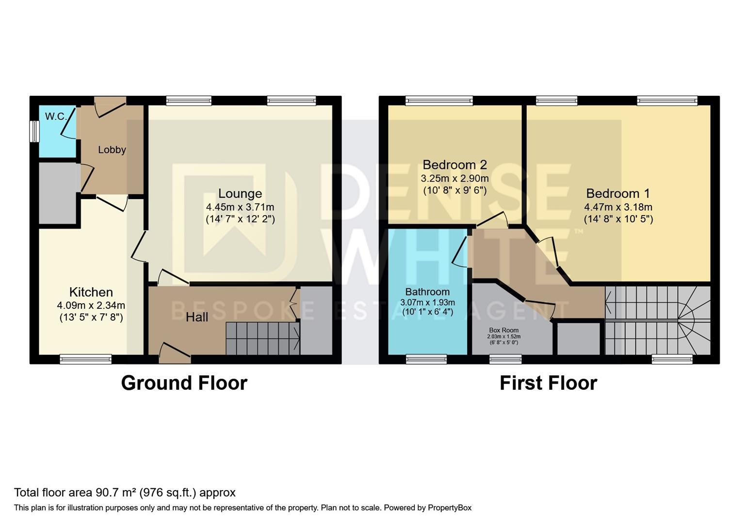 9., Beatty road, Leek floorplan