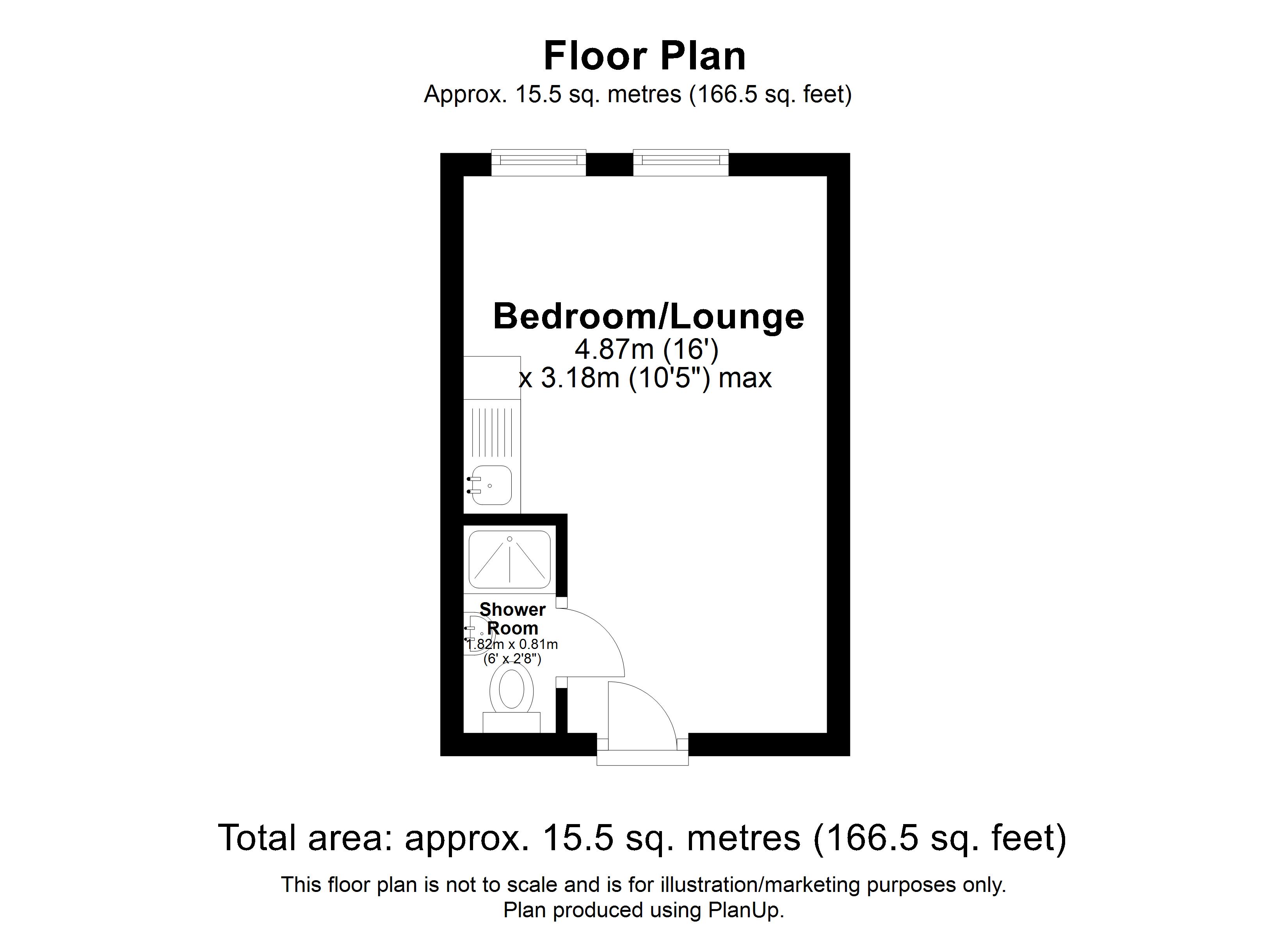47 College House, Bridge Road, Birmingham floorplan