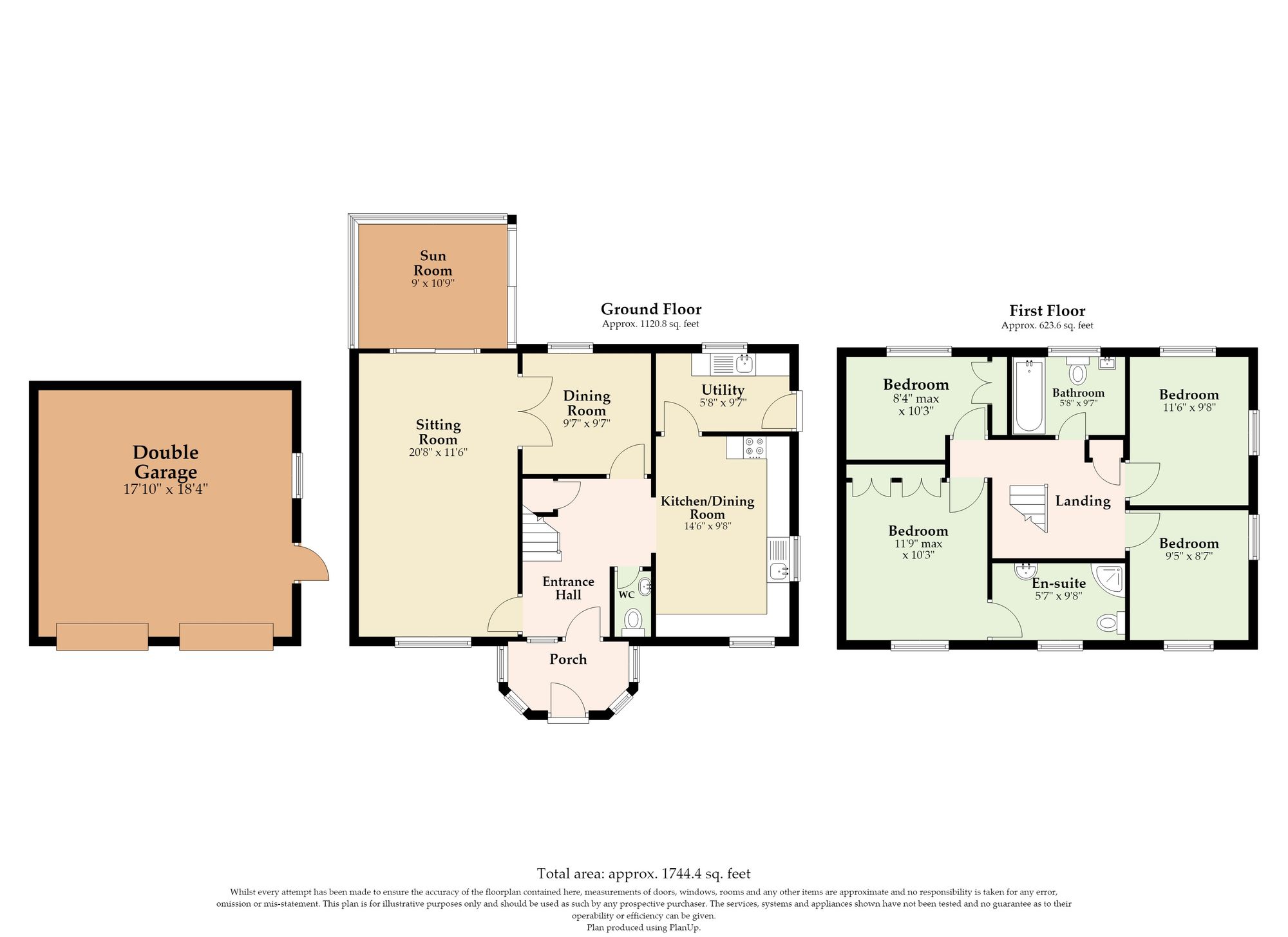 2 Admirals Garden, Norwich floorplan