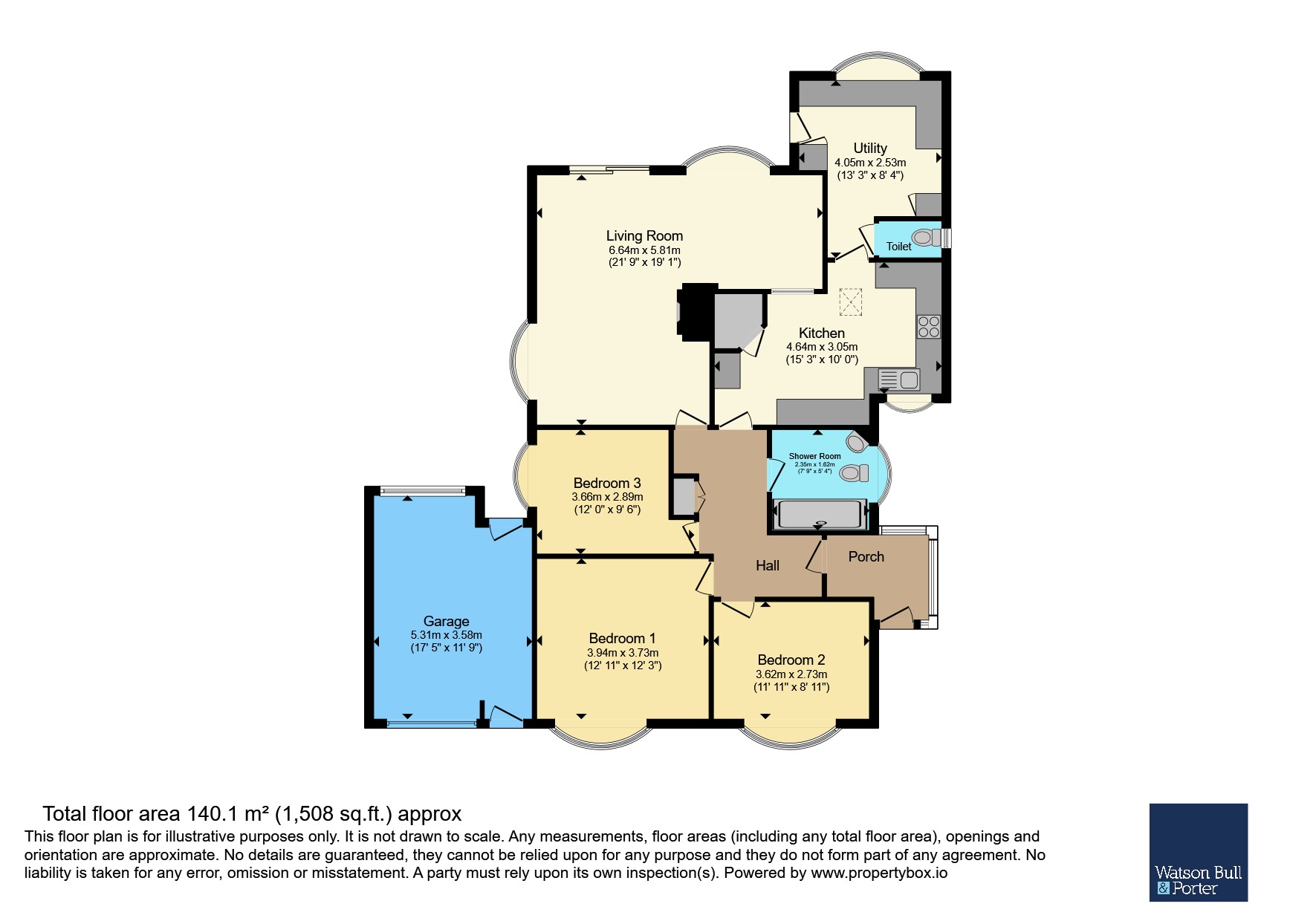 14, Venner Avenue, Isle of Wight floorplan