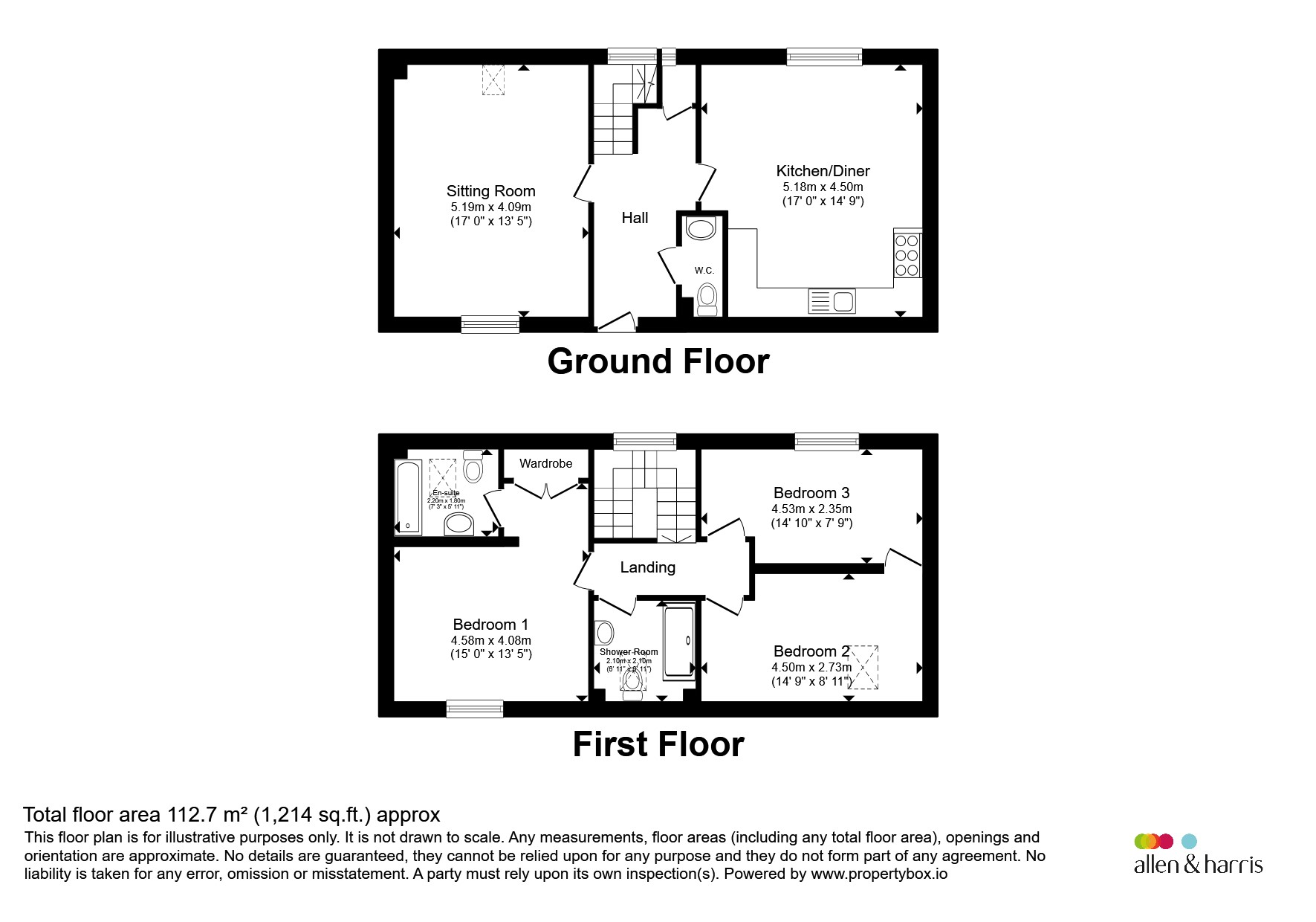 2, The Old Milking Parlour, Mill Lane, Frome floorplan