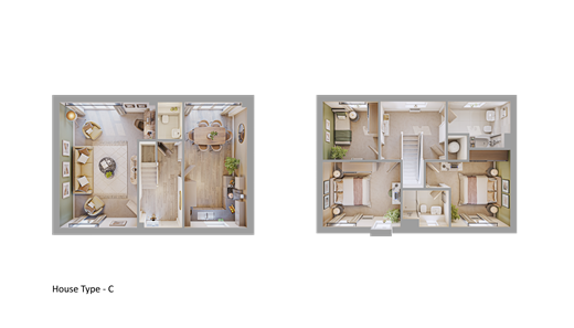 Hornbeam Crescent Blackboys, Uckfield floorplan