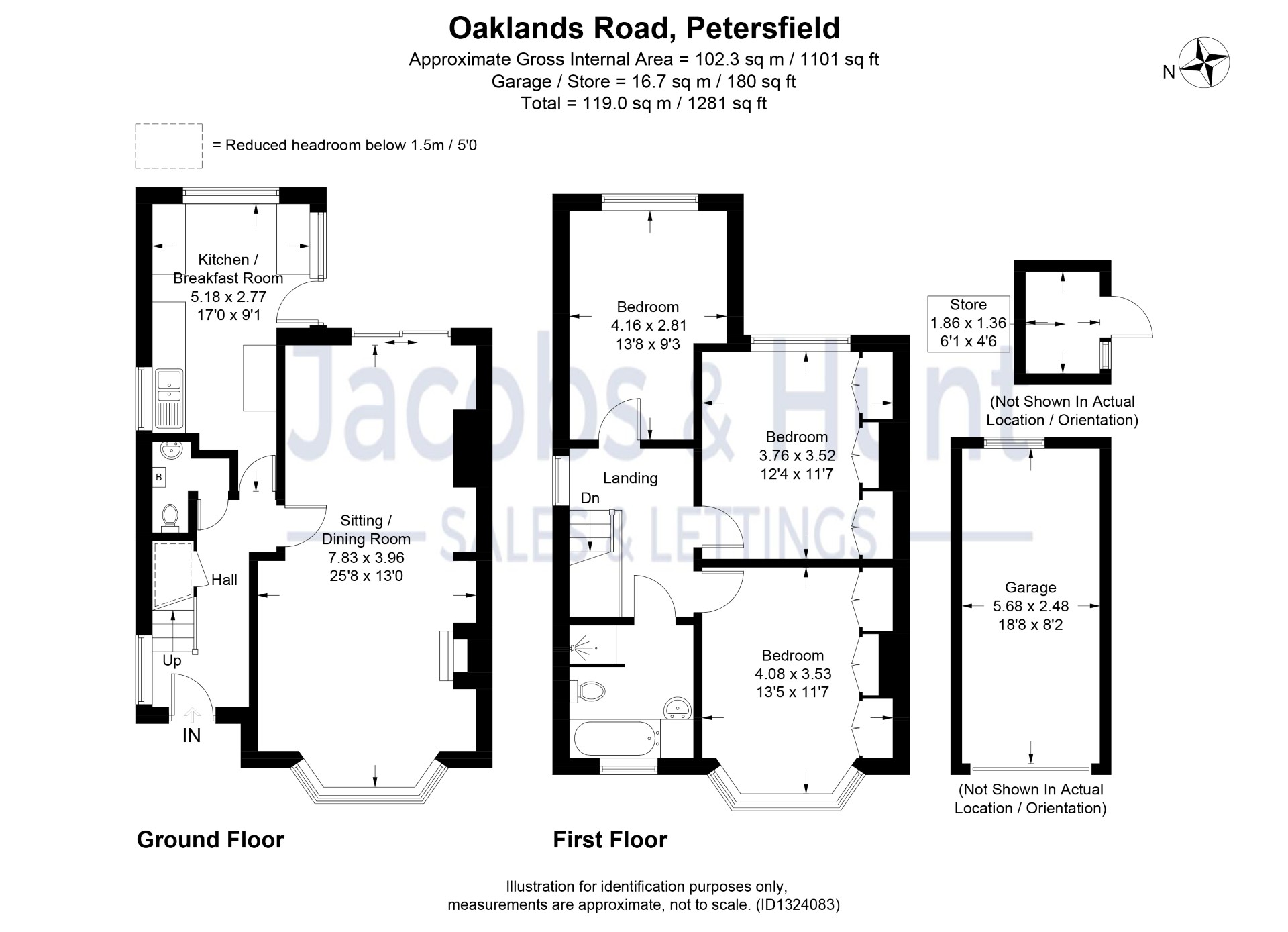 23, Oaklands Road, Petersfield floorplan