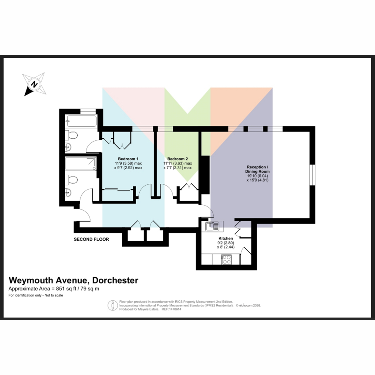 8 Eldridge Pope Building, 19 Weymouth Avenue, Dorchester floorplan