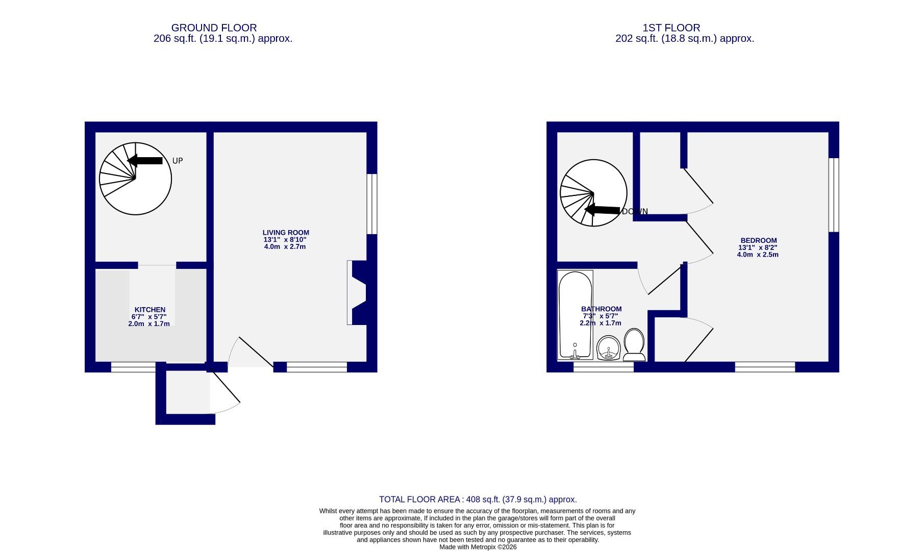61, Foxwood Lane, York floorplan