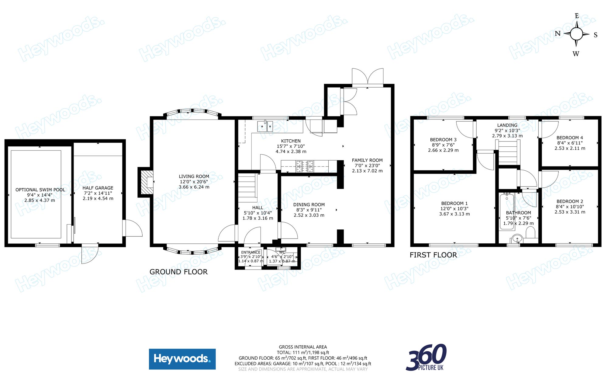 14 Denton Close, Newcastle floorplan