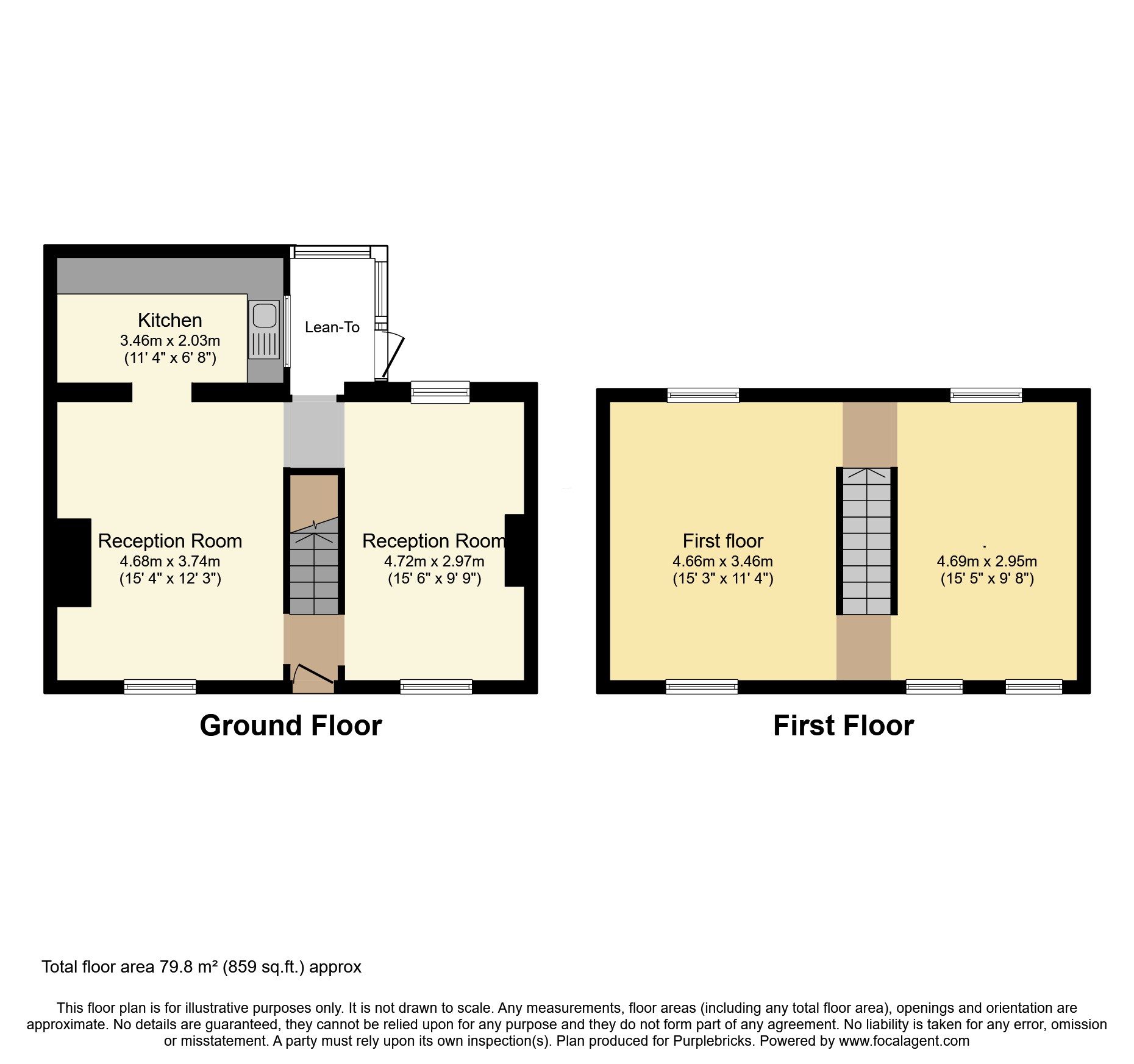 2 Buckley Terrace,, Caernarfon Road, Beddgelert, Caernarfon floorplan