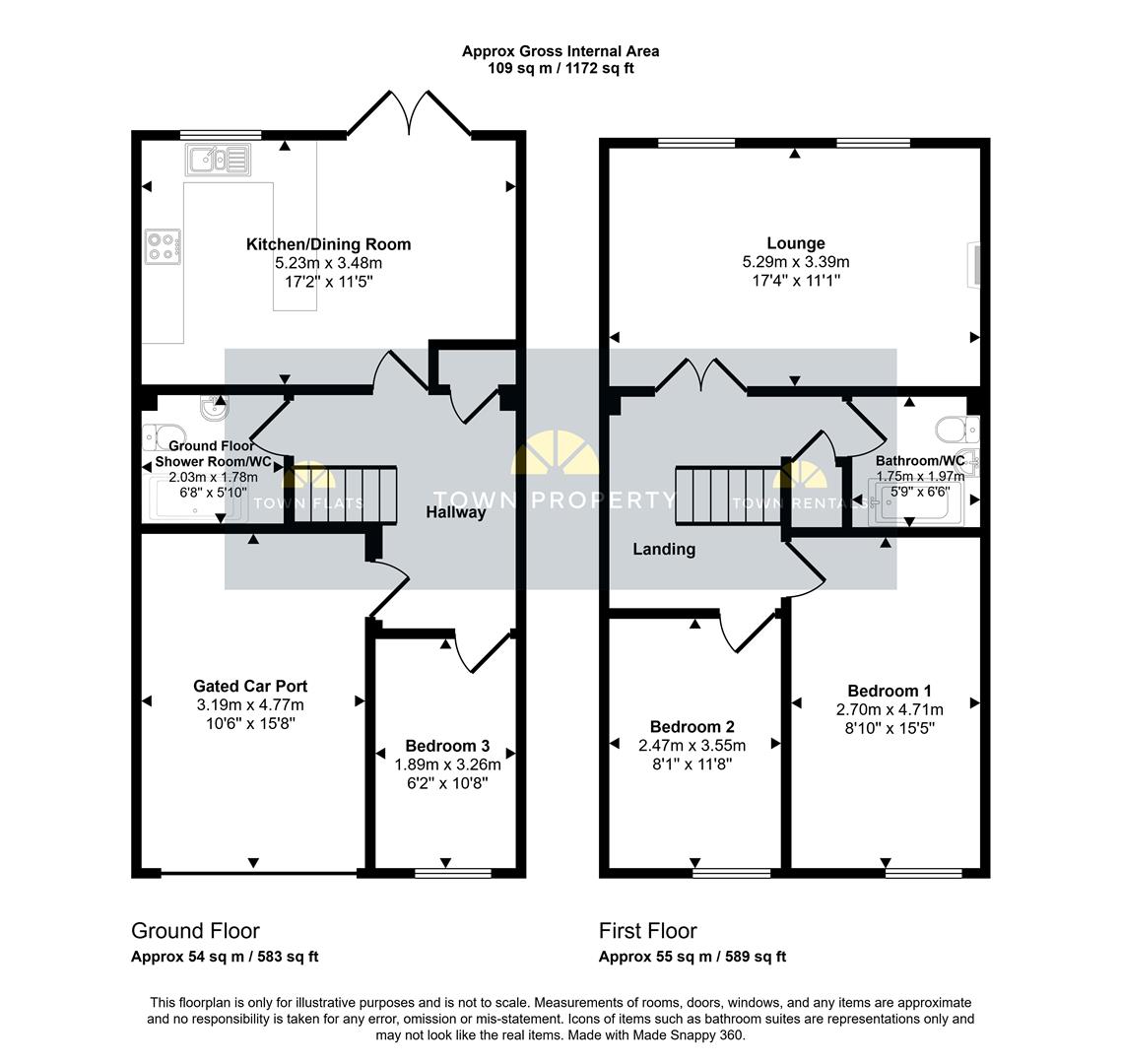 16, Salvador Close, Eastbourne floorplan