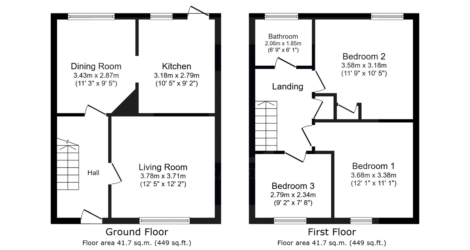 Unitt Road, Loughborough floorplan