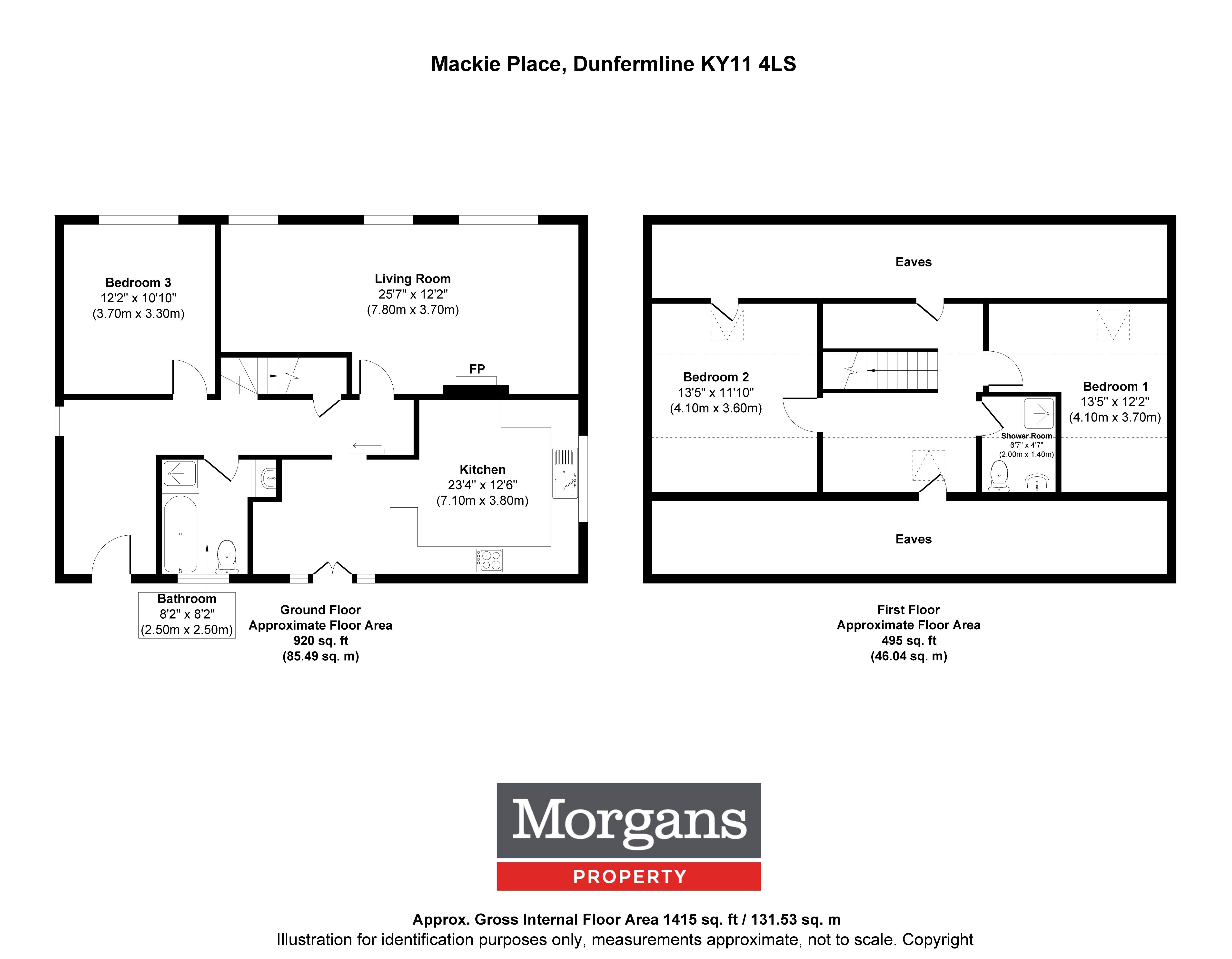 35, Mackie Place, Dunfermline floorplan