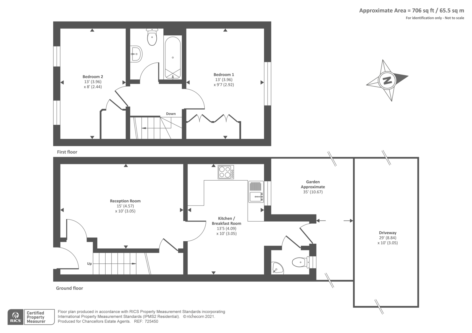 Heath, Thatcham RG19, 2 bedroom terraced house for sale