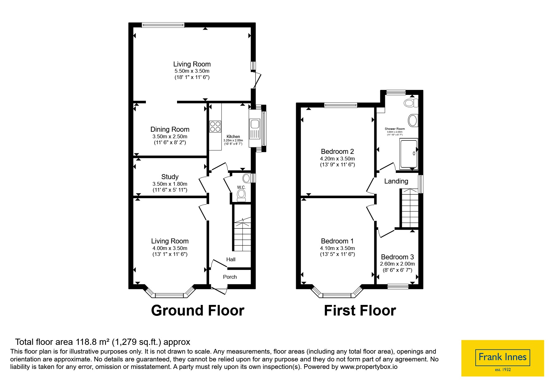 40, Canterbury Terrace, Leicester floorplan