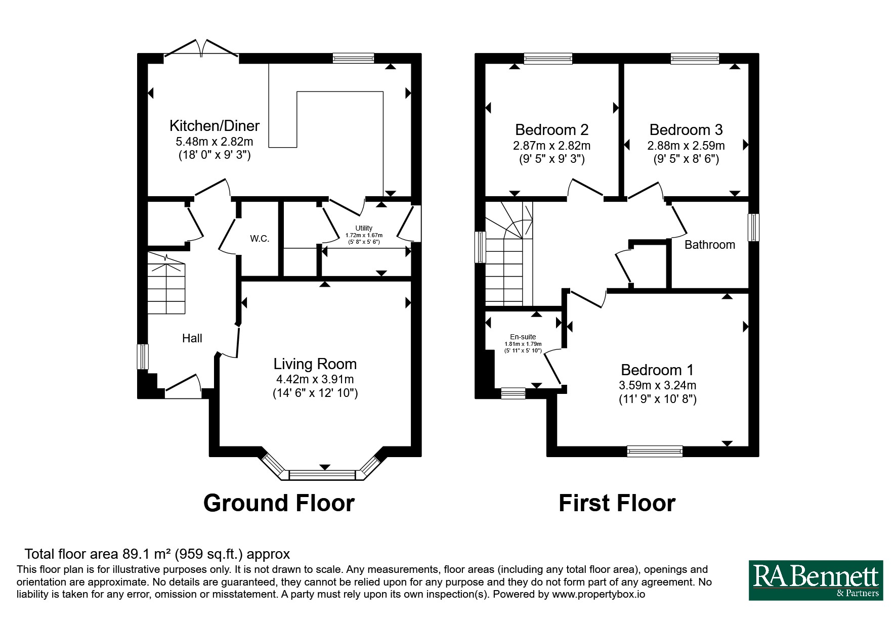 8, Cooper Crescent, Warwickshire floorplan