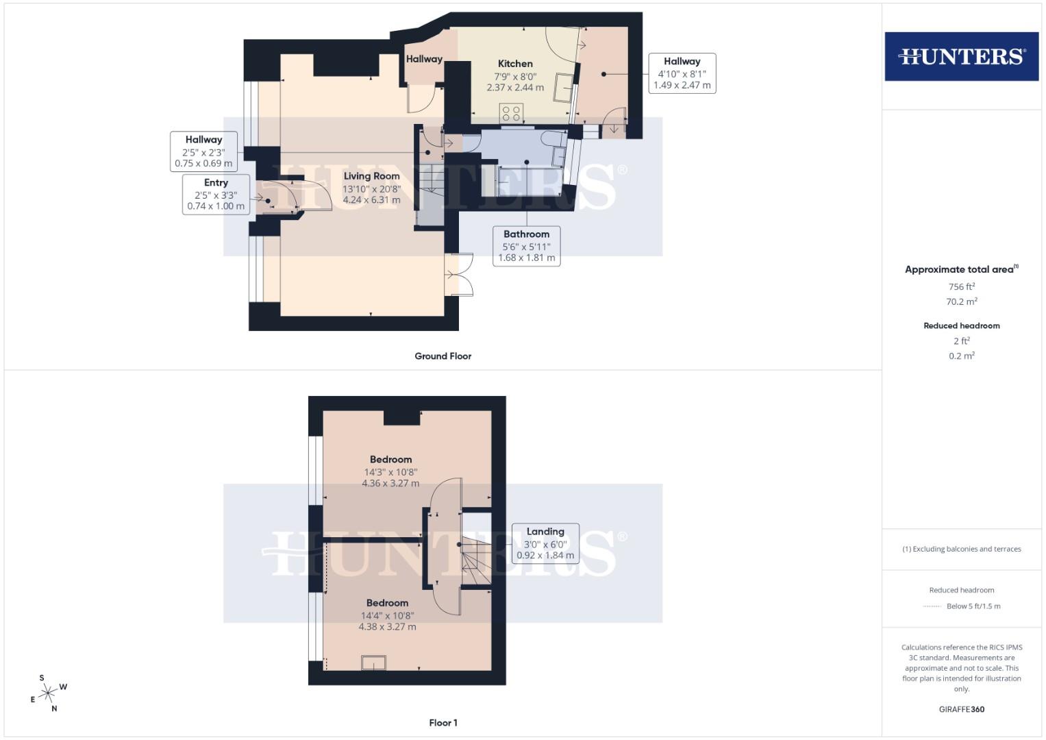 21, Reynolds Street, Filey floorplan