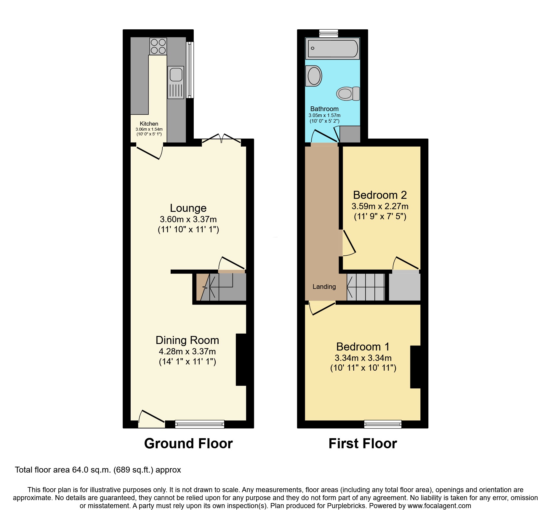27, North Street, Newcastle floorplan