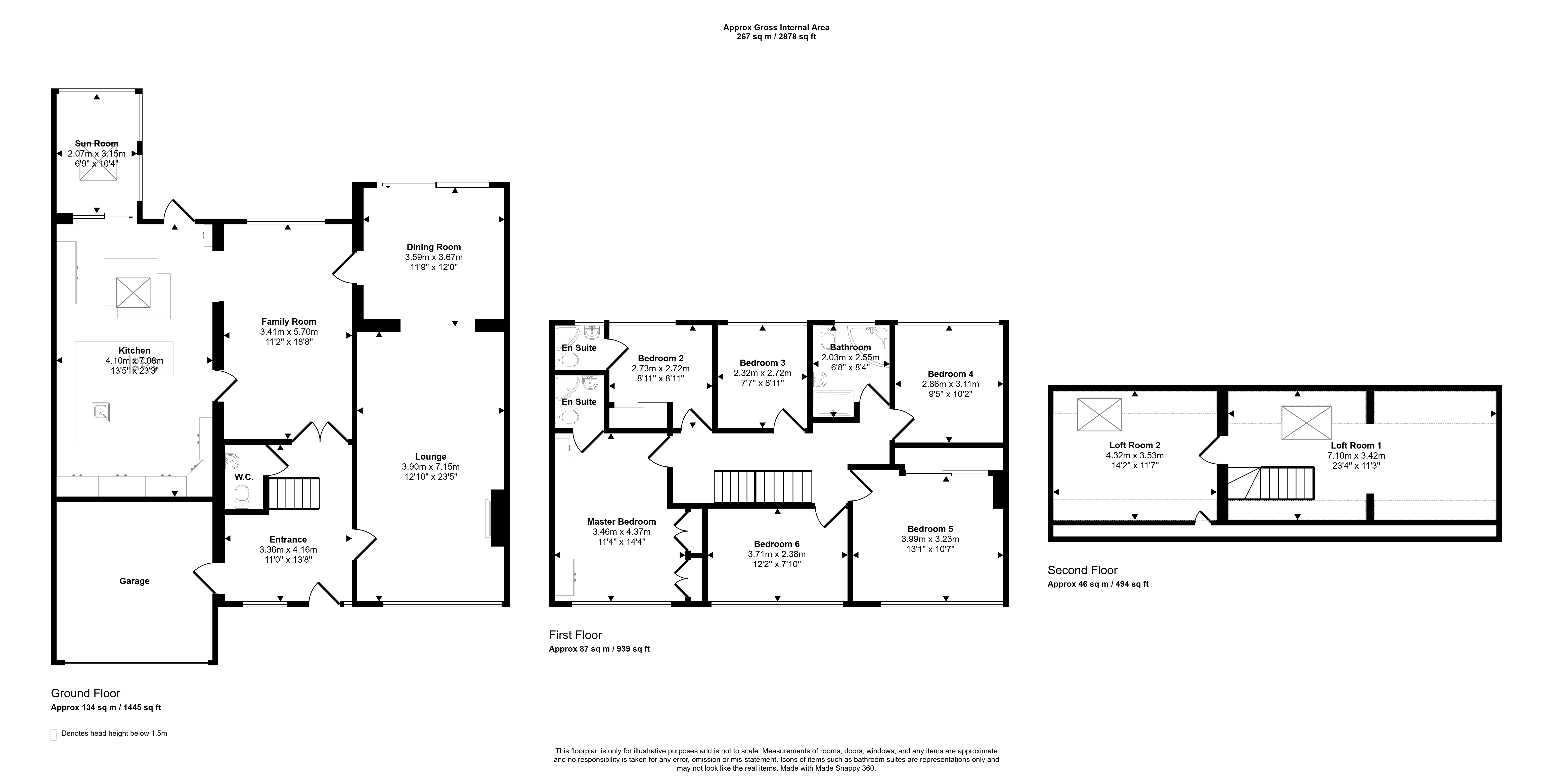 108, Beach Road, North Shields floorplan