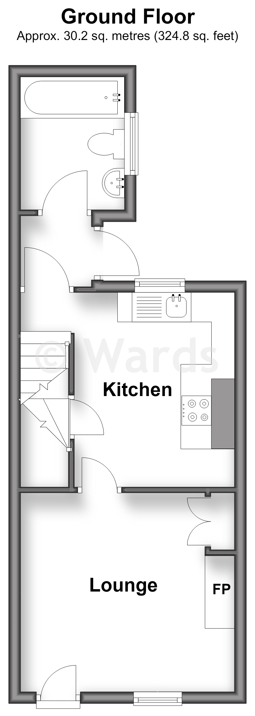 3, Tufton Street, Maidstone floorplan