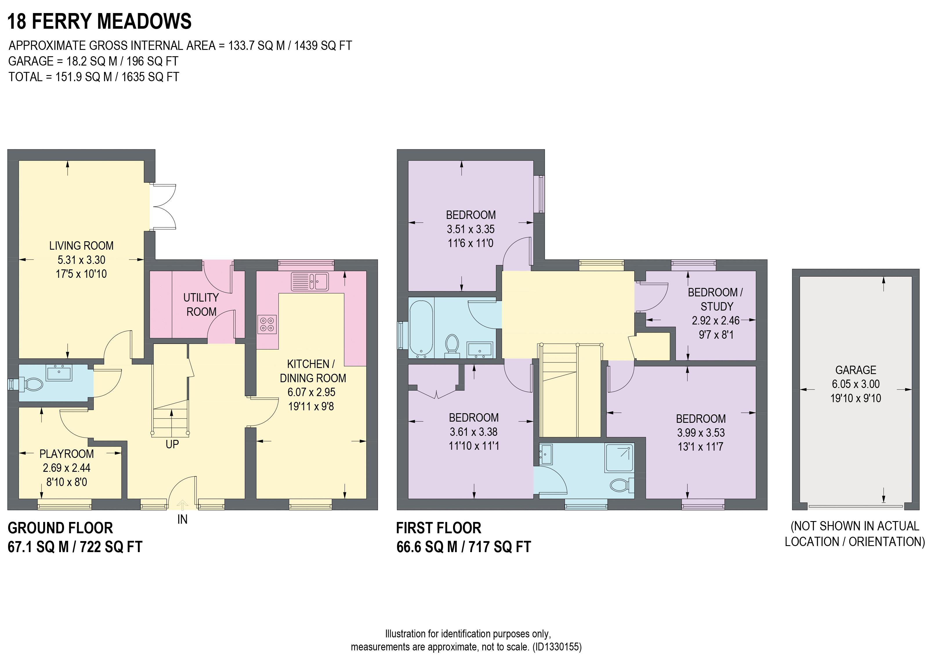 18, Ferry Meadows, Sheffield floorplan