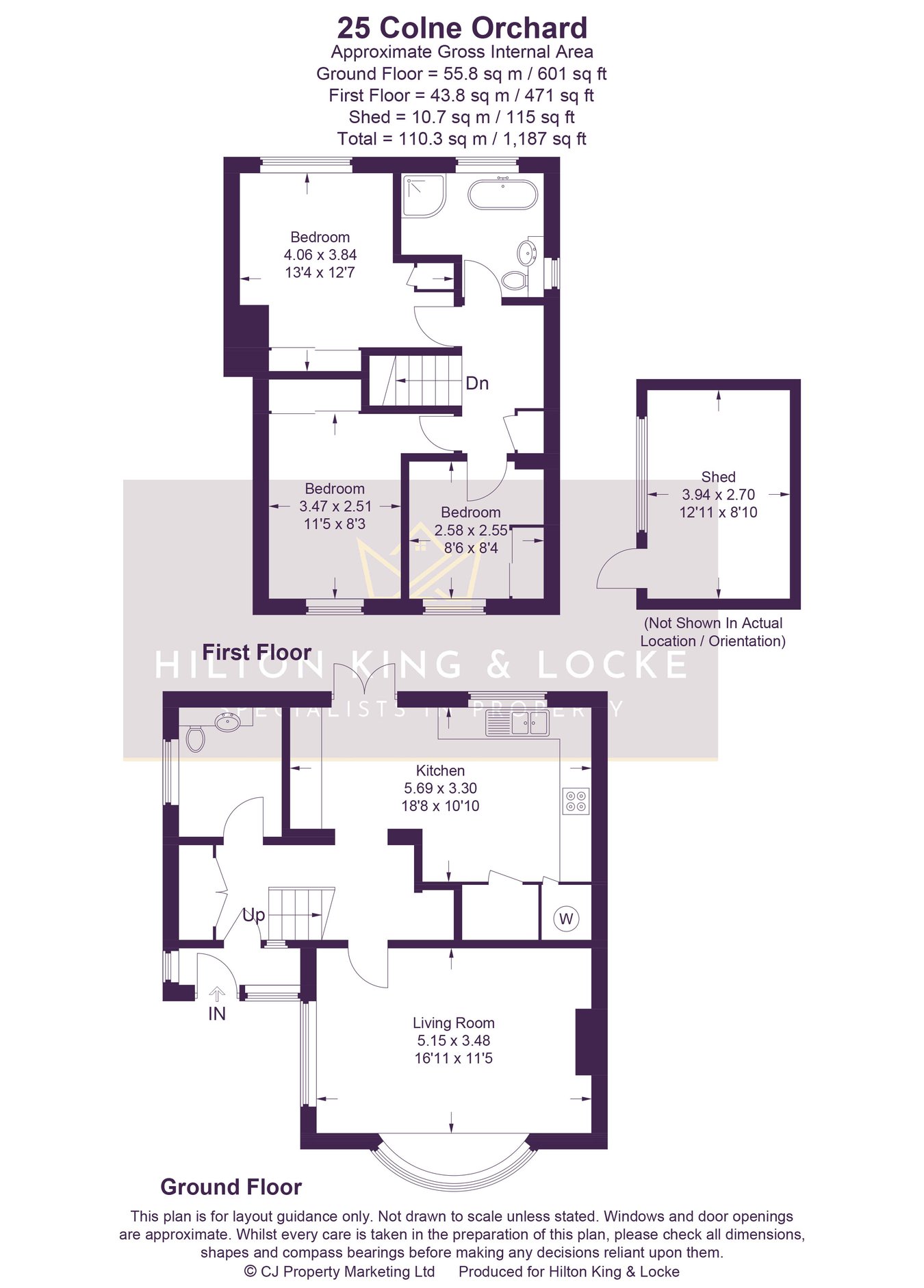 25, Colne Orchard, Iver floorplan