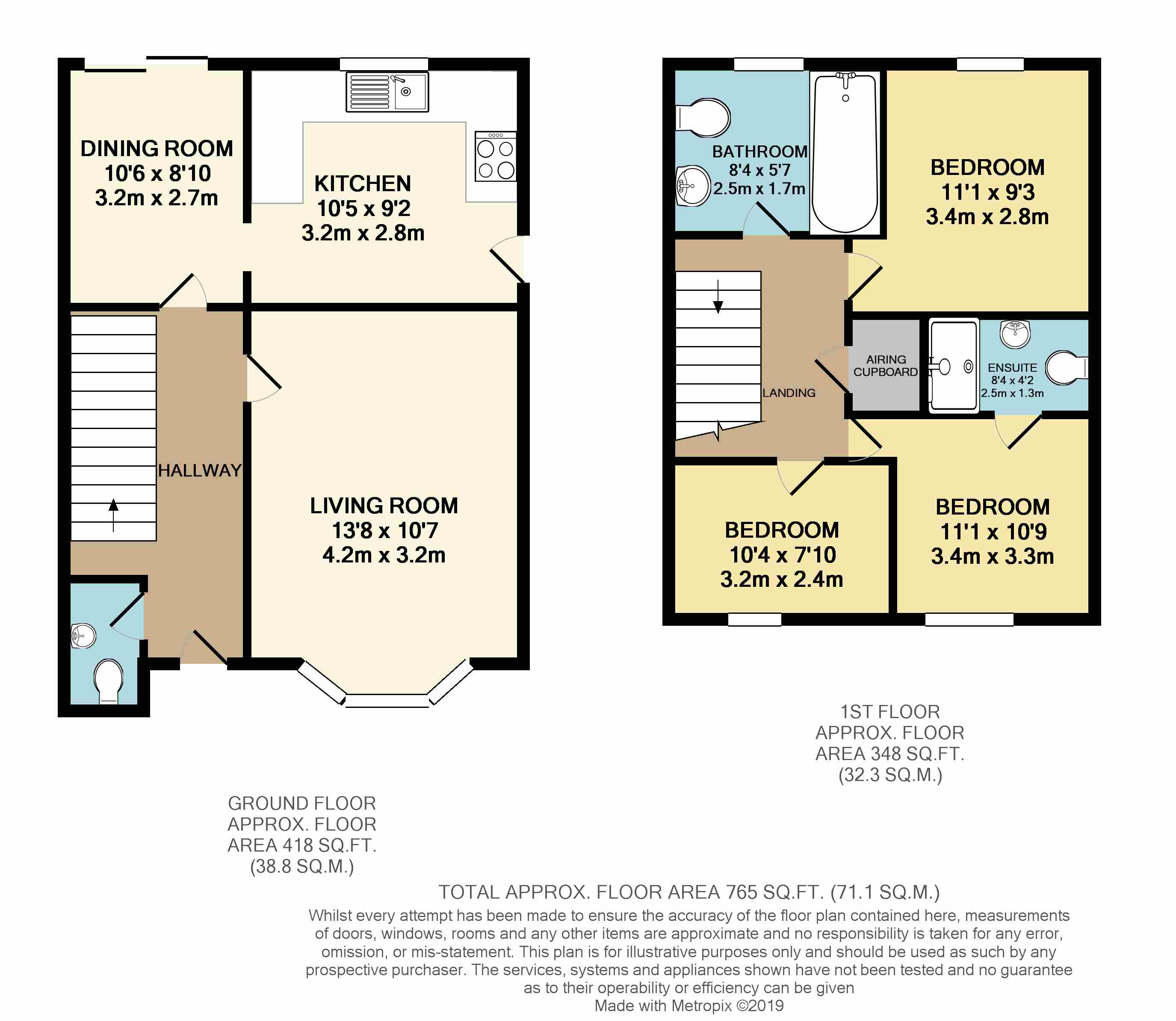 3 Bedrooms  to rent in Roman Croft, Eastbourne BN21