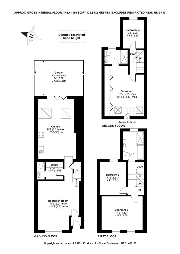 4 Bedrooms Terraced house for sale in Cedar Terrace, Richmond TW9