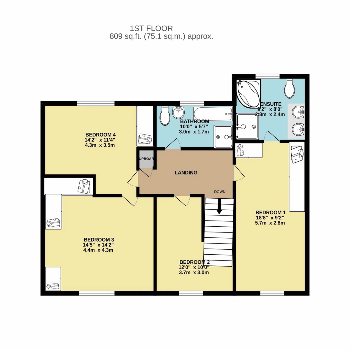 Oakleigh House, Pipe Lane, Rugeley floorplan