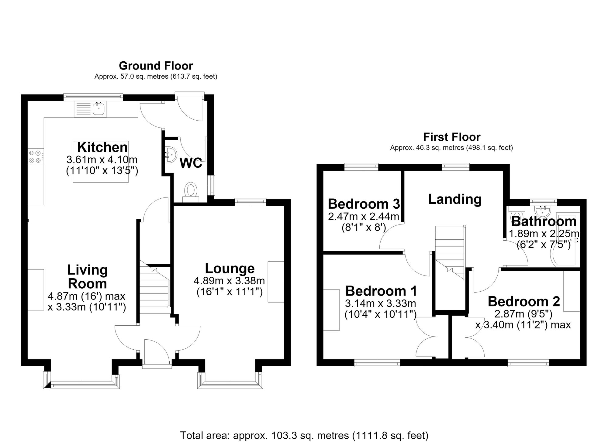 3 Algernon Street, Warrington floorplan