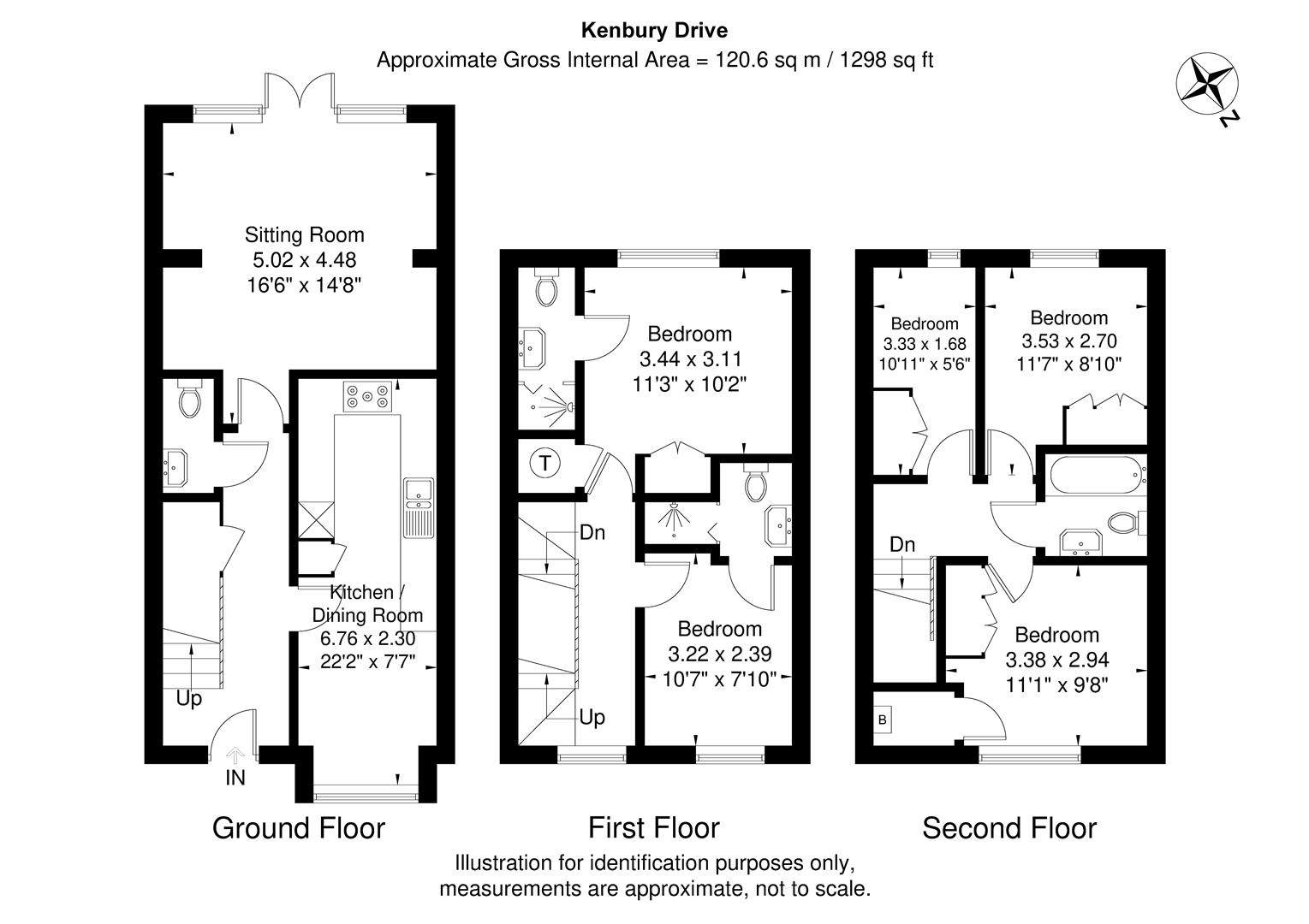 32, Kenbury Drive, Cippenham floorplan