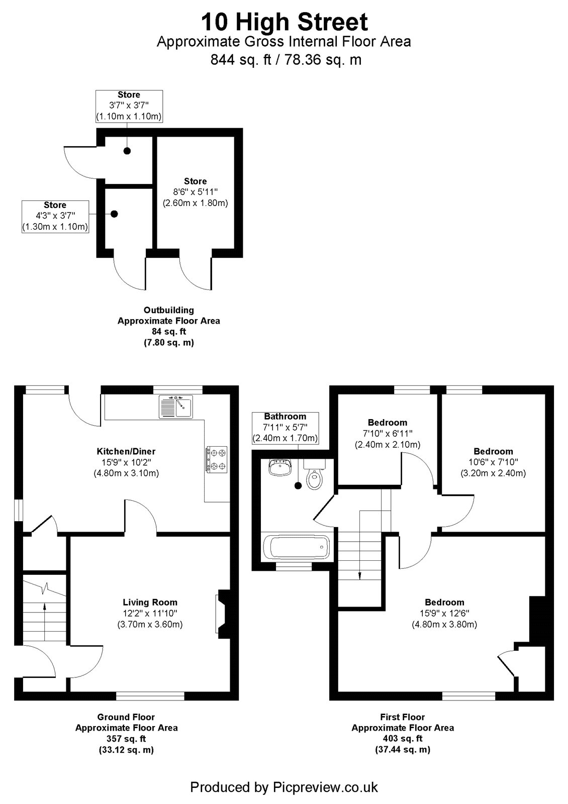 10, High Street, Saffron Walden floorplan