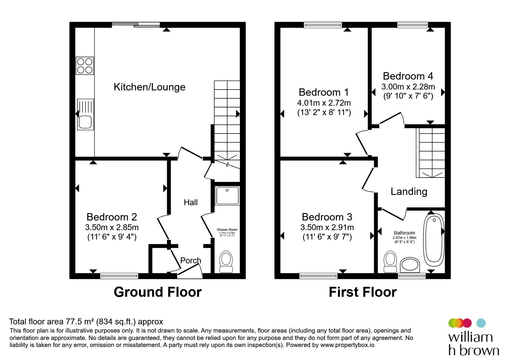 97, Admirals Way, Thetford floorplan