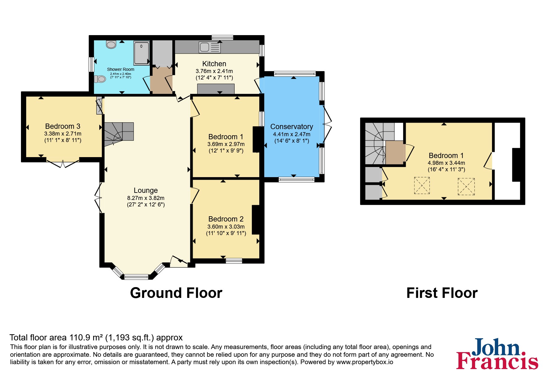 Rhyddlad,, Abercrave, Powys floorplan