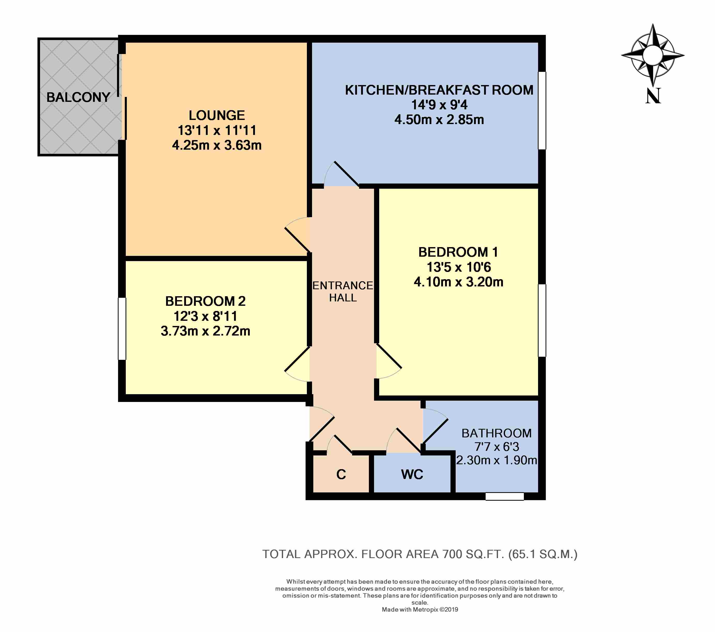 2 Bedrooms Flat for sale in Harsfold Close, Rustington, Littlehampton BN16