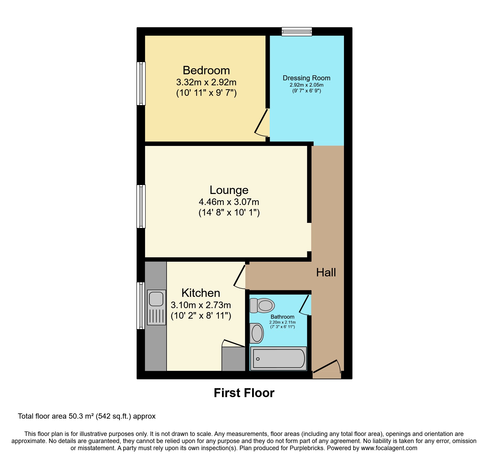 7, Park Court, Shifnal floorplan